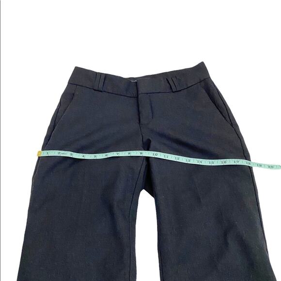 Banana Republic Factory Size 2 Short Charcoal Gray Wool Blend Dress Pants - Picture 8 of 13